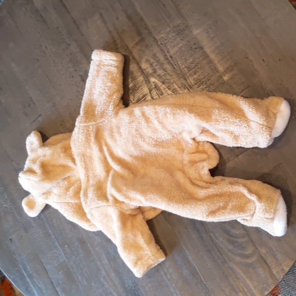 Plush baby bunting with hood - Picture 5 of 5